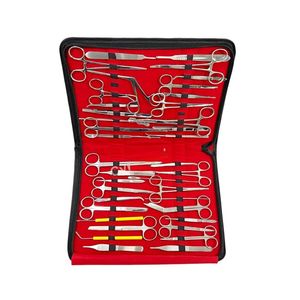Premium Quality 5 Pieces Surgery Kits With Scalpel Handle Knife Scissor Tweezer Needle Forceps Tools Sets Suture Set - Product Image 3