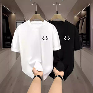 <b>Large</b> Round Neck Solid Color Loose Casual Quick Drying Men's <b>T</b>-<b>shirt</b> - Product Image 5
