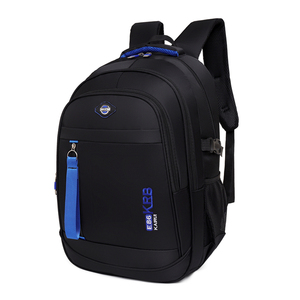 Unisex Casual Nylon Backpack Softback Zipper Closure <b>Waterproof</b> 20-37L Daily Use Arcuate Shoulder Strap Detachable Handle - Product Image 4