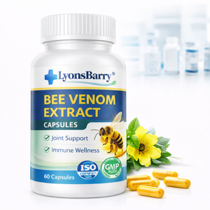 Capsules d'extrait de venin d'abeille, soutien articulaire, complément pour le bien-être immunitaire, fabricant OEM - Product Image 4