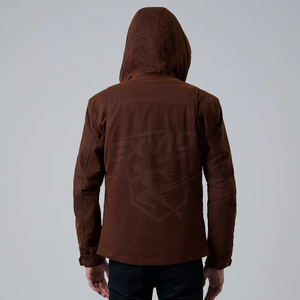 Fashionable Men <b>Canvas</b> <b>Jacket</b> Durable Fabric Comfortable Fit For Street Style And Casual Outings Winter <b>Jacket</b> - Product Image 2