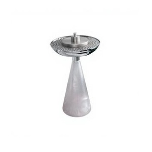 Emerald Resin Gold Leaf Conical Incense Burner – Bronzed Celtic Lattice <b>Mesh</b> Bakhoor Caddy - Product Image 4