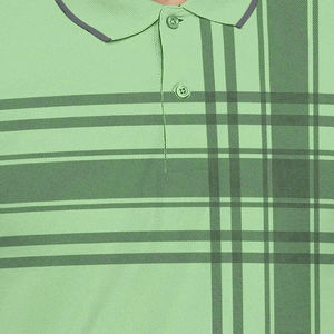 Polo homme uni, grande taille, respirant, pour l'été - Product Image 6