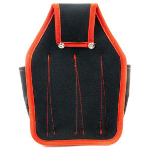 G Genuine Leather Adjustable Strap Zipper Closure <b>Tool</b> <b>Belt</b> Multi-Pocket Utility <b>Pouch</b> Water Resistant Electrician Workshop - Product Image 3