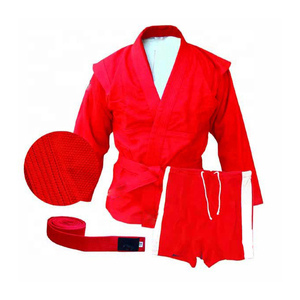 Uniforme de Sambo en tissu résistant et durable, design respirant, coupe flexible, coutures renforcées, idéal pour les séances d'entraînement intenses - Product Image 6