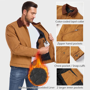Chaquetas de Trabajo Industriales, Diseño Personalizado, Uniformes para Empleados, Fabricante de Ropa de Exterior, Suministro OEM de Pakistán - Product Image 4