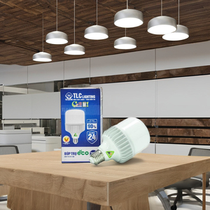 Ampoules cylindriques LED minimalistes modernes haute qualité en aluminium écologique certifié TLC prix DC compétitif pour le bureau - Product Image 4