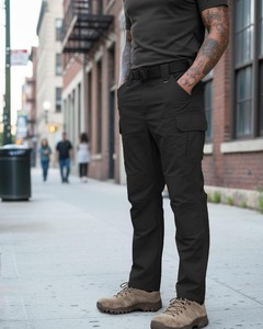 Tactical Utility <b>Work</b> <b>Pants</b> Reinforced Construction Design Durable <b>Cargo</b> Trousers Supplier - Product Image 2