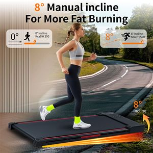 Tapis Roulant Portatile Compatto da 2.5HP con Inclinazione di 8 Gradi, 220L Walking Pad con Telecomando per Uso Domestico e Ufficio - Product Image 2