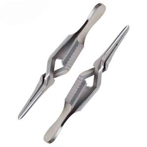 Pinzas Quirúrgicas Rectas Astrin de Acción Cruzada Tipo Bulldog, de Acero Inoxidable Reutilizables, Instrumento Clase I para Cirugía Cardíaca - Product Image 6