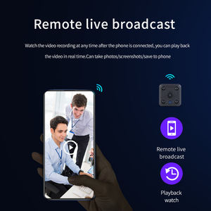 Mini cámara WiFi de alta calidad de video, cámara interior para seguridad del hogar, pequeña cámara de niñera con visión nocturna, cámara para bebés y mascotas - Product Image 4