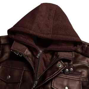 <b>Men</b> Western Leather <b>Jacket</b> Genuine Leather Full Zip Casual Outdoor Regular Fit Soft Durable Everyday Outerwear - Product Image 6
