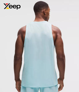 เสื้อกล้ามออกกำลังกายผู้ชาย XEEP รุ่น XC-GTT-27 คุณภาพสูง ระบายอากาศได้ดี แห้งเร็ว ผ้าถัก 100% คอตตอน คอกลม สีพื้น OEM - Product Image 2