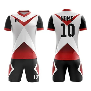 Camiseta de Fútbol Unisex con Bloques de Color y Paneles Laterales, con Impresión de Nombre y Número, Exportador para Campamentos y Clubes - Product Image 1
