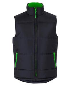 Gilet matelassé décontracté d'hiver pour le football australien avec fermeture éclair, veste sans manches pour équipe, fournisseur OEM de gilets de sport - Product Image 5