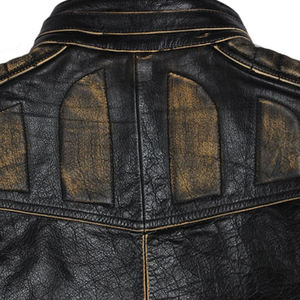 Chaqueta de Cuero Genuino Personalizada para Hombre 2026, Impermeable, Transpirable, Anti-UV, Cuello Mao, Invierno, Alto Rendimiento y Calidad - Product Image 3