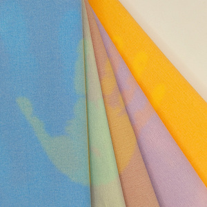 Hàng Có Sẵn Vải <span class=keywords><strong>Polyester</strong></span> 100% Thay Đổi Màu Sắc Nhạy Cảm Với Nhiệt Độ Thay Đổi Cho Quần Short Đi Biển - Product Image 6