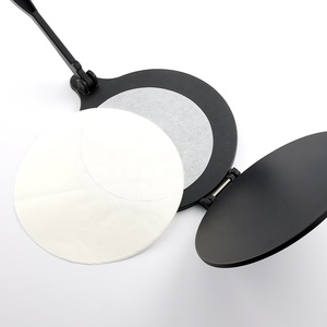 เครื่องทำปานีปุรี ควัง ซีเอ๋อ ขนาด 8 นิ้ว ทำจากอะลูมิเนียมหล่อ สีดำ เกรดอาหาร เป็นมิตรกับสิ่งแวดล้อม - Product Image 2