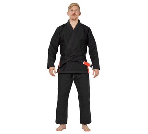 Uniforme de Karate BJJ Negro para Hombre, Corte Regular, 100% Algodón, Ropa Duradera para Artes Marciales, Unisex para Adultos, en Venta - Product Image 1
