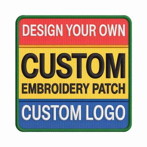 Patchs personnalisés en gros, thermocollants, 3D, avec logo personnalisé, badges appliqués, brodés, à coudre ou à repasser pour vêtements - Product Image 4