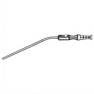 Tube d'aspiration Frazier 19 cm (7-1/2 pouces) diamètre 4,6 Fr, canule d'aspiration neurochirurgicale 14, instrument chirurgical médical réutilisable - Product Image 6