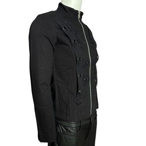 WHOLESALE GOTH PUNK GRUNGE EMO <b>JACKET</b> COAT 100% COTTON PUNK UNIFORM METAL ZIPPER DECORATIVE STRAPS <b>JACKETS</b> 2026 - Product Image 5