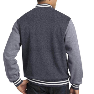 High Quality Men's <b>Jackets</b> Fashionable Varsity Baseball <b>Jacket</b> With <b>Leather</b> Sleeves Custom Logo Wholesale <b>Winter</b> Wool <b>Jacket</b> - Product Image 4