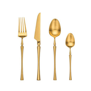 Super Sell 2026 Cutlery Spoon <b>Set</b> with Stainless Steel Metal & Golden Finished Cutlery Spoon <b>Set</b> <b>For</b> Sale by M.I.G. EXPORTS. - Product Image 1