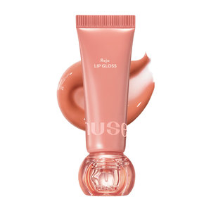 nuse REJU LIP GLOSS 01 OOLONG PEACH 10.5g |   Tinte Labial Humectante con Acabado Brillante de Larga Duración, Cuidado Labial Coreano - Product Image 1