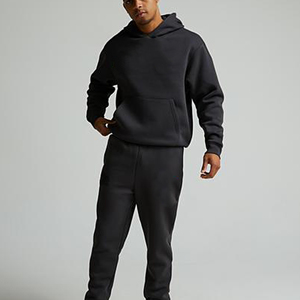 Pantalon de jogging uni de haute qualité, bas de survêtement personnalisé, bas de pantalon élastique pour homme, doublé en polaire - Product Image 3