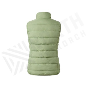 Hooded Quilted Waterproof <b>Bubble</b> Jacket Black Full Sleeve Winter Windproof Cotton Shell Knitted Fabric Polyester Filling Stand - Product Image 2