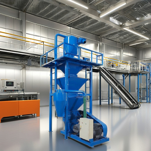 Transportador neumático con sistema de pesaje integrado que garantiza un manejo preciso de materiales para las industrias alimentaria y química - Product Image 3