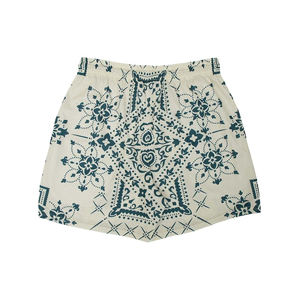 Shorts en maille 100% polyester pour homme, poches latérales, design graphique personnalisé, impression par transfert thermique, respirant, séchage rapide, élastique - Product Image 2