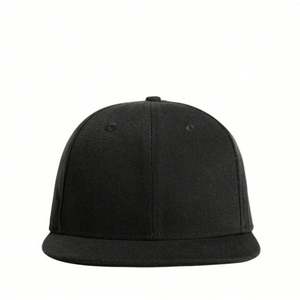 Gorras Planas de 6 Paneles, Lisas, de Color Sólido, Estilo Hip Hop, para Hombre y Mujer, Otoño Invierno, al por Mayor, en Stock - Product Image 2