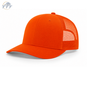 Casquette Trucker Personnalisée 6 Panneaux Marron et Blanc, Broderie en Gros, Casquette Snapback en Maille, Usine Vietnamienne - Product Image 2