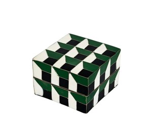Luxury Handmade Geometric Resin Jewelry Storage <b>Box</b> Decorative <b>Trinket</b> Organizer Gift <b>Box</b> for Rings Earrings Necklaces Watches - Product Image 6