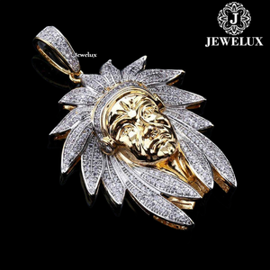 Bijoux de haute qualité Jewelux plaqués or, argent 925, charmes hip-hop, certifiés IGI, unisexe, vente en gros, meilleur prix, Inde - Product Image 1