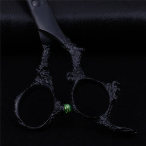 กรรไกรตัดผมมืออาชีพ ปี 2026 ใบมีดตรงปลายโค้ง ทำจากเหล็กกล้าไร้สนิมอย่างดี สำหรับร้านเสริมสวย ดูแลเส้นผม และจัดแต่งทรงผม - Product Image 6