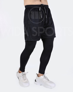 Pantalones Cortos Deportivos para Hombre al por Mayor, con Capa Interior de Compresión, Transpirables, de Secado Rápido, Ropa Deportiva - Product Image 6