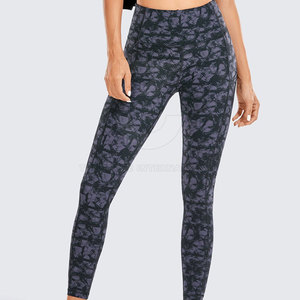 Leggings (Pantalones) de Cintura Alta para Mujer, con Bolsillos Laterales, Material Ligero de Spandex/Nylon, para Gimnasio y Ropa Deportiva - Product Image 2