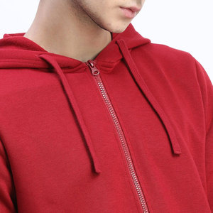 High Quality Heavyweight Zip-Up Hoodie French Terry Hoodies Drop Shoulder No <b>Strings</b> Heavy Oversized Men Hoodies - Product Image 6