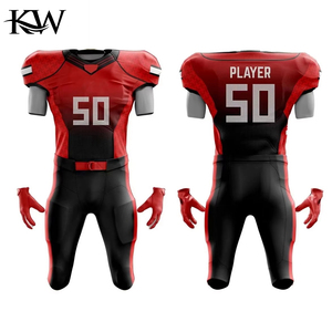 Conjunto de Uniforme de Fútbol Americano, Jersey y Pantalones, Uniforme de Equipo Personalizado, Ropa Deportiva Transpirable de Secado Rápido, Sublimada, con Logotipo OEM, para Jóvenes y Adultos - Product Image 1