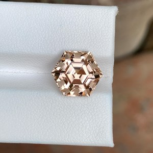 Topacio Natural, Corte Hexagonal, Gema Suelta Facetada, Calidad Premium, Piedra Preciosa para Joyería - Product Image 6