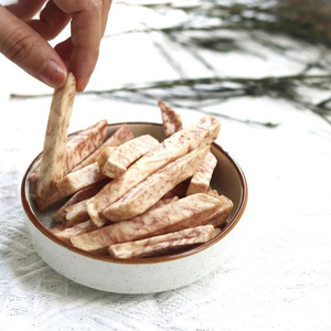 เผือกเวียดนามแช่แข็งแบบหั่นฝอย ปอกเปลือก คุณภาพพรีเมียม หั่นและตัดสำเร็จสำหรับการส่งออก เหมาะสำหรับการขายส่งและใช้ในอุตสาหกรรมอาหาร - Product Image 5