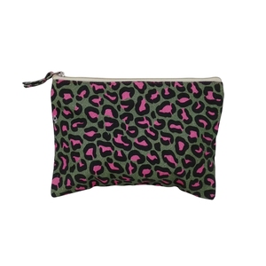 Pochettes de maquillage portables en gros, sacs de rangement cosmétiques personnalisés imprimés pour le voyage - Product Image 3