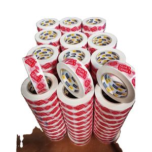 Ruban adhésif BOPP imprimé avec logo personnalisé Ruban d'emballage sensible à la pression simple face pour le scellage de cartons fabriqué au Vietnam - Product Image 1