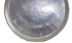 Elegante clásico hecho a mano de Metal para placa de cargador plato de diseñador de aluminio fundido nuevo estilo Catering platos de comida platos - Product Image 6