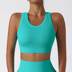 Soutiens-gorge de sport personnalisés en gros pour femmes, vêtements de sport pour femmes, tenue de gym - Product Image 3