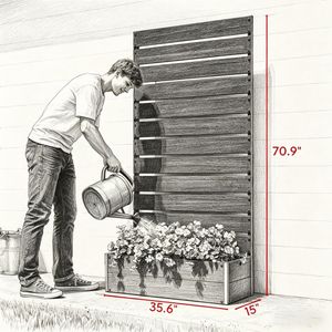 Fioriera da Giardino Senza Piante in Vaso, Accessori Essenziali per il Giardinaggio - Product Image 3