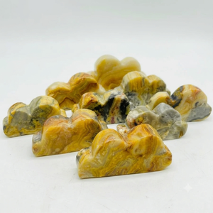 Cristal de ágata súper raro tallado en forma de nube, piedra de cristal para decoración del hogar, nube de cristal tallada, mayorista - Product Image 4